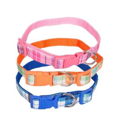 China Wholesale Custom New Design Comfortable Polyester Dog Collar Pet Accessories Viable For Dogs And Cats for sale