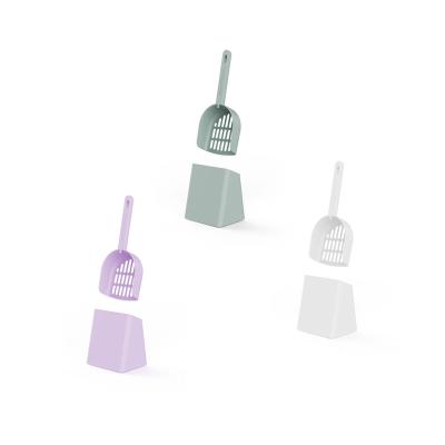 China Goods from Cat Poop Scoop Manufacturer Supply Using Cat Poop Scoop Cat Sand Set Shovel for sale