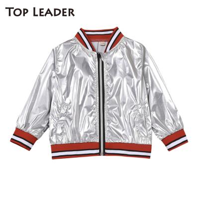 China 2020 Infant Outerwear Autumn Spring Sequins Zip Coat Boys Supreme Leader Boy Breathable Jacket Kids Fashion Clothes for sale