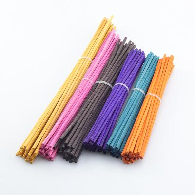 China Eco - Friendly Floral Home Fragrance Flower Color Reed Rattan Sticks For Diffuser for sale