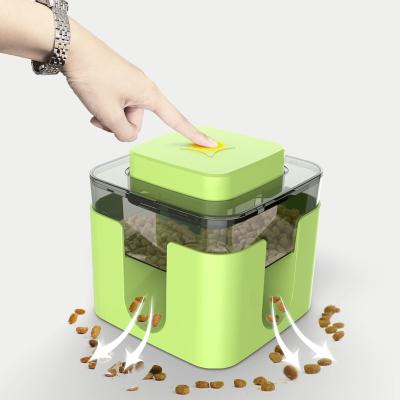 China Automatic Pet Smart Automatic Feeder Smart Dry Food Dispenser For Dogs And Cats for sale