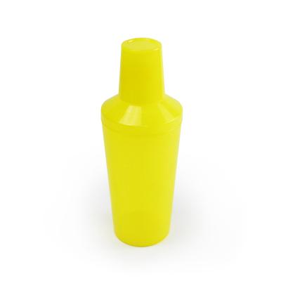 China 2020 disposable customize brand logo plastic bar drinks cocktail shaker bottle for party kty night club for sale