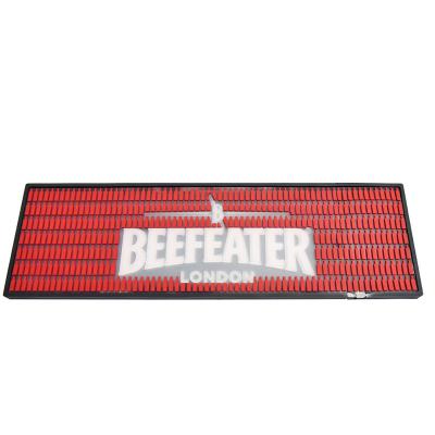 China Factory viable OEM customized brand custom logo PVC utility bar mat rubber soft led bar mat for sale