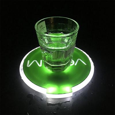 China Viable ABS Led Acrylic Coasters For Beer Coaster Cheap Empty Acrylic Coaster Wholesale for sale