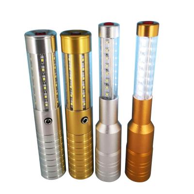 China Metal OEM Customize Party Club KTV Restaurant Promotional Waterproof RGB Led Flashing Light Champagne Pop Stick for sale