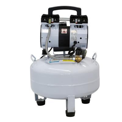 China Low Noise Oil Free Vertical Tank 35L Piston Portable Air Compressor for sale