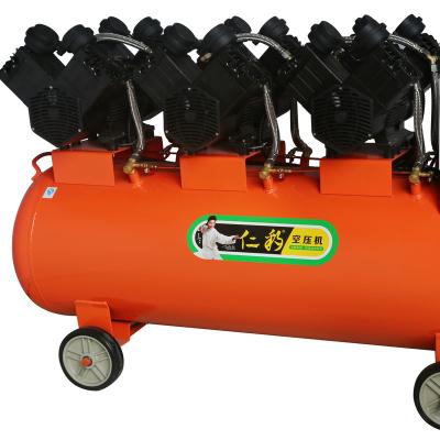 China Heavy Duty 200l Air Compressor Oil Free Silent Oil Free for sale