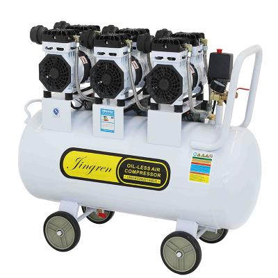 China 8018 Bar Airless Air Compressor Oil Free Mute Compressor Oil Free Compressor for sale