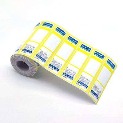 China WRAPPING 700 BEAUTY Lables / Barcode Label Roll Waterproof Thermal Transfer Roll Stickers Tear Resistance PP Materials for sale