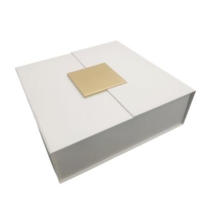 China BEAUTY PACKAGING Magnetic Folding Open Custom Paper Box Premium Packaging Box For Clothing for sale