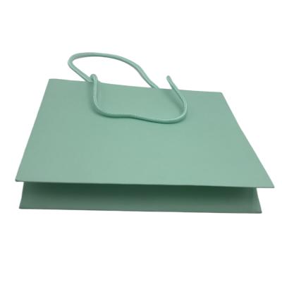 China BEAUTY PACKAGING a5 paper bag with satin ribbon gift bag christmas paper bag with handle for sale