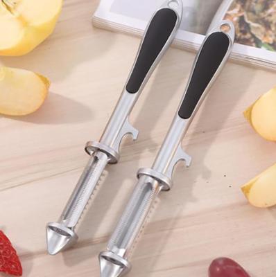 China Viable Kitchen 5 in 1 Vegetable Peeler Knife Scraper Potato Apple Cucumber Skin Peeler for sale