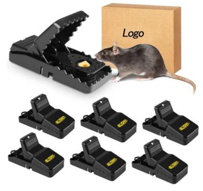 China 6 Pcs Disposable Mouse Trap Reusable Mouse Traps Indoor Easy To Clean And Durable Mouse Traps For Indoors And Outdoors for sale