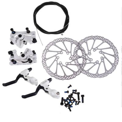 China BMX Vehicles Brake Disc Assembly Kit G3 Rotors 160mm Brake Levers Wire (Option) Ultralight Aluminum Single Adjustable Disc Brake for sale