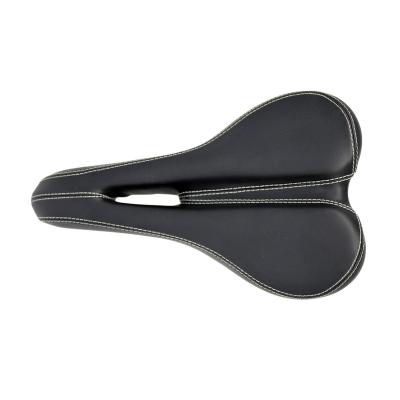 China Professional Men Bike Saddle , Cushion Breathable Leather Bicycle Seat, for sale