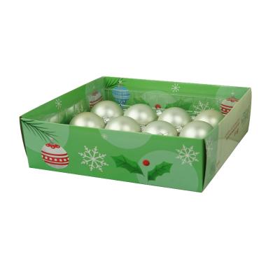 China Factory Best Handle Customized High Quality PVC Folding Paper Clear Christmas Box Recyclable for sale