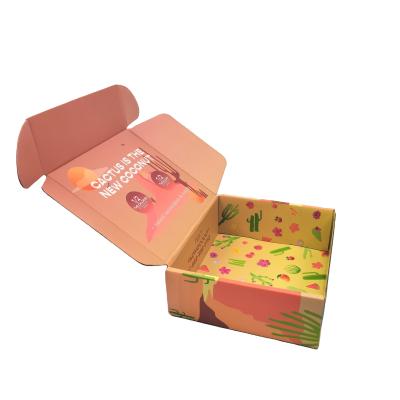 China Recyclable Rushed Biodegradable Candle Packaging Custom Mailer Boxes for sale