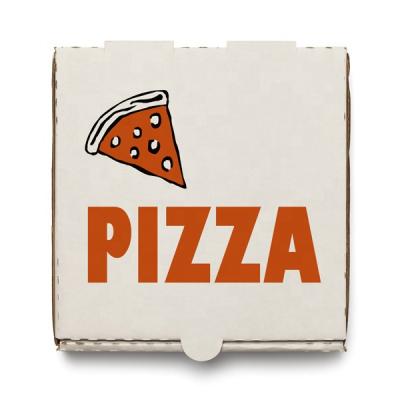 China Recycled Materials Factory Price Delivery Promotional Pizza Paper Boxes Suitable For Pizzeria for sale