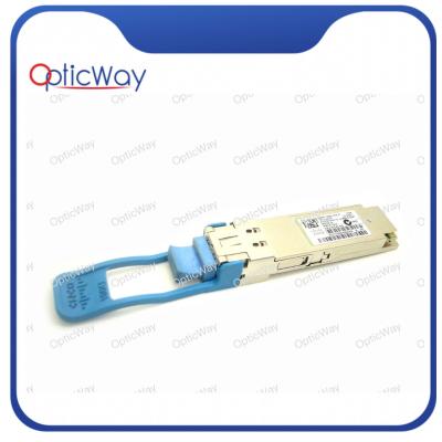 China QSFP28 Fiber Optic Module QSFP-100G-LR4-S 1310nm 10km DOM Duplex LC SMF for sale