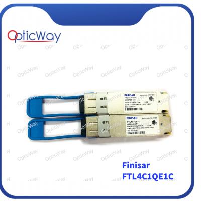 China 1310nm 10km QSFP+ Optical Transceiver Module Finisar FTL4C1QE1C 40GBase-LR4 for sale