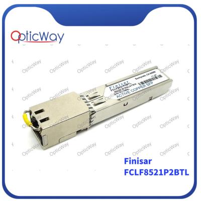 China RJ-45 SFP Fiber Transceiver Finisar FCLF8521P2BTL 10/100/1000Base-TX Copper 100m for sale