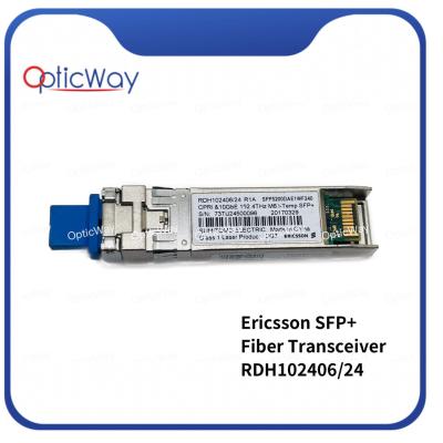 China Ericsson RDH102406/24 R1 SFP 10G DWDM 192.4THz 40km 1558.17nm  SFP+ Fiber Transceiver for sale