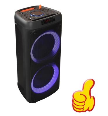 China Digita SoundPio Neer Amplifier Plastic Subwoofer Active Speaker with Wireless Microphone for sale