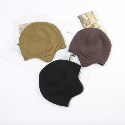 China New Style Factory Direct Selling Children Earmuffs Winter COMMON Beanie Hat Cute Knitted Hat Wholesale for sale