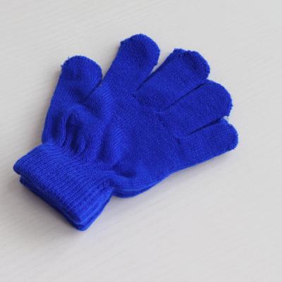 China Wholesale High Quality Lovely Mittens Warm Acrylic Color Jacquard Gloves Factory Winter Magic Children's Gloves for sale