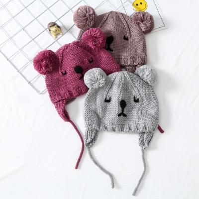 China COMMON 0-3 years old cute spot wholesale factory direct selling baby koala hat beanie hat in stock for sale