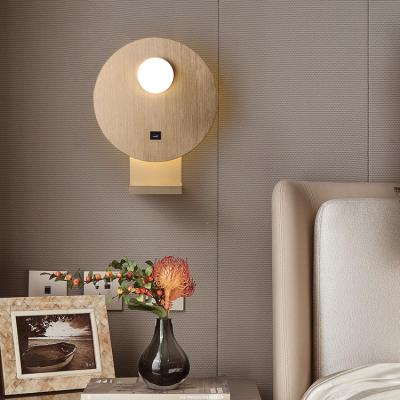 China Wholesale New Modern Hot Design Modern Metal Indoor Round Led Wall Lamp for sale