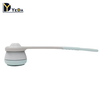 China Long Handle Body Massager Rechargeable Waterproof Vibration Electric Plastic Shower Brush for sale