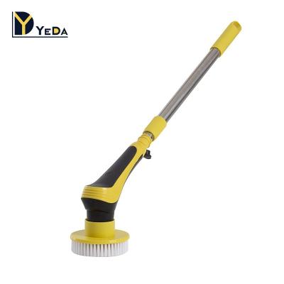 China Durable Telescopic Deep Cleaning Brush Electric Handheld Cleaning Brush for sale