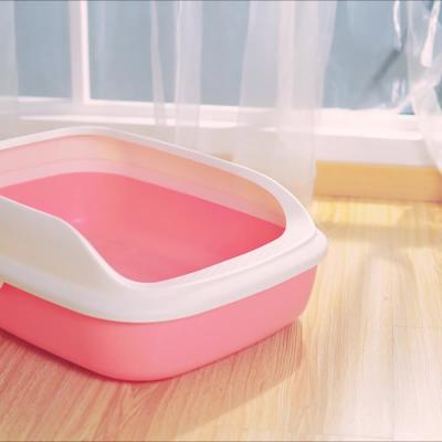 China Hot Sustainable Cheap Plastic Loverabledog Dog Cleaner Indoor Cat Litter Box Pet Toilet for sale