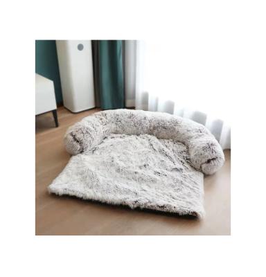 China Hot Selling Plush Blanket Pet Blanket Extended Dog Bed All-in-One Dual-Use Dismountable Version Luxury Pet Bed for sale