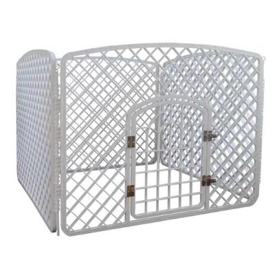 China Best Seller Wire Stocked Cage Square Tube Dog Kennel Indoor Pet Fence for sale