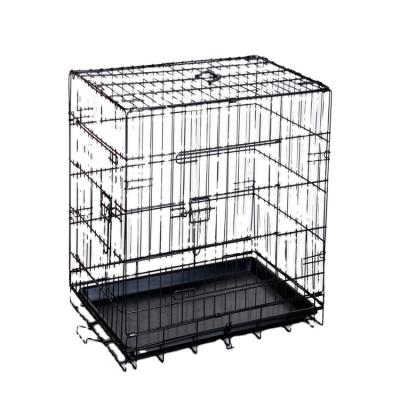 China Breathable Aluminum Metal Dog Cages Large Open 4 Feet Police Steel Easy Clean Theft Stacking Veterinary Dogs Pet Cage For Sale for sale