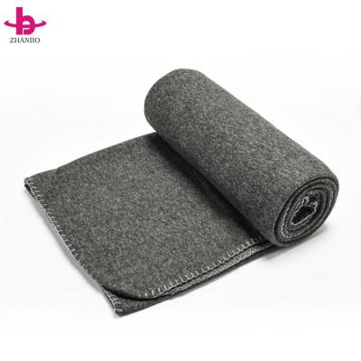 China Eco - Friendly Recycled Plastic Fleece Blanket RPET Fleece Blanket Polyester Throw for sale