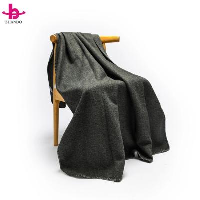 China PORTABLE GRS RPET Blanket Recycled PET Blanket Eco-Friendly Recycled Fleece Blanket for sale