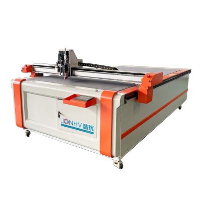 China Tissue Paper Box Package CNC Oscillating Leather Blade Cutting Machine for sale