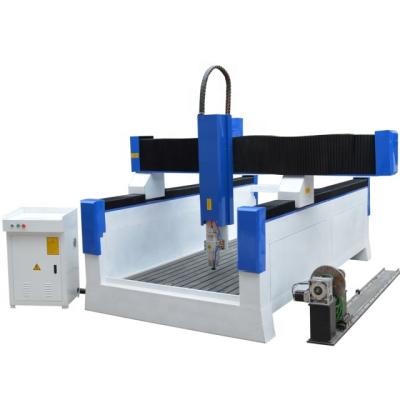 China Building Material Shops High Feed Size Water Jet CNC Router Engraving Machine For Stone for sale