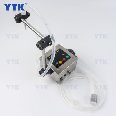 China YTK-360S Small Semi-automatic Food CNC Water Sauce Soft Drink Liquid Filling Machine for 1-3000ml for sale