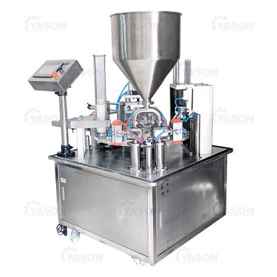 China Food Best Price Automatic Aluminum Foil Sealing Heat Seal Machine For Cup for sale