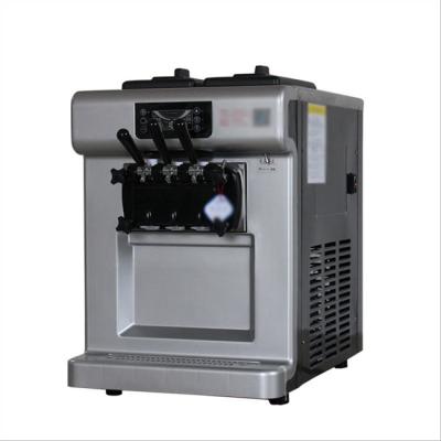 China Snack Factory Ice Cream Soft Making Vending Roll Machine Large Commercial Cold Office Outlet Three Head Beverage Dessert Store Price for sale