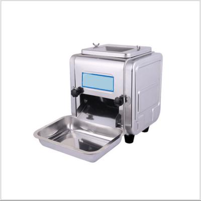 China commercial stainless steel meat slicer/commercial desktop slicer/automatic small vegetable cutting machine for sale