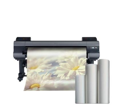 China Good Performance Waterproof Waterproof Inkjet Printing Transparent Film Roll for sale