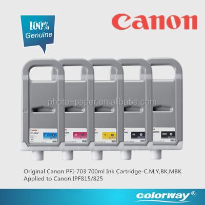 China Original Canon PFI-703MBK Matte Black Ink Cartridge (2962B001AA), High Yield for sale