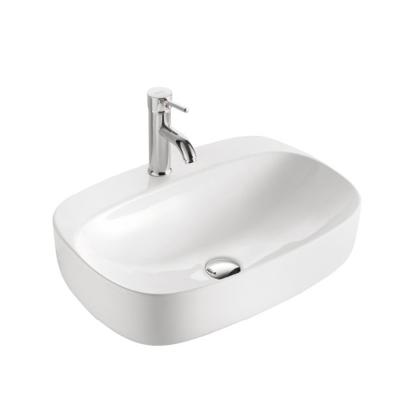 China K2147 Wash Basin Easy Clean European Style Hand Wash Bathroom Over Counter Ceramic Basin for sale