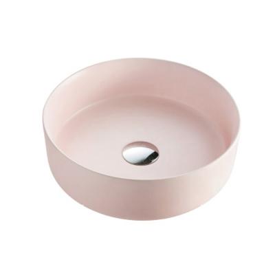 China K2126M3 Hotel Vanity Hand Wash Basin Easy Clean Matte Finish Ceramic Bathroom Painted Sink for sale