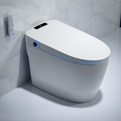 China Concealed Tank 936 Luxury Floor Standing Tankless Smart Automatic Ceramic Bathroom Intelligent Toilet for sale